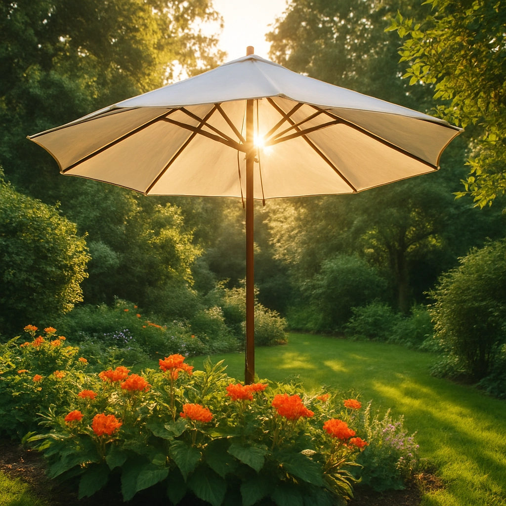 nettoyer un parasol