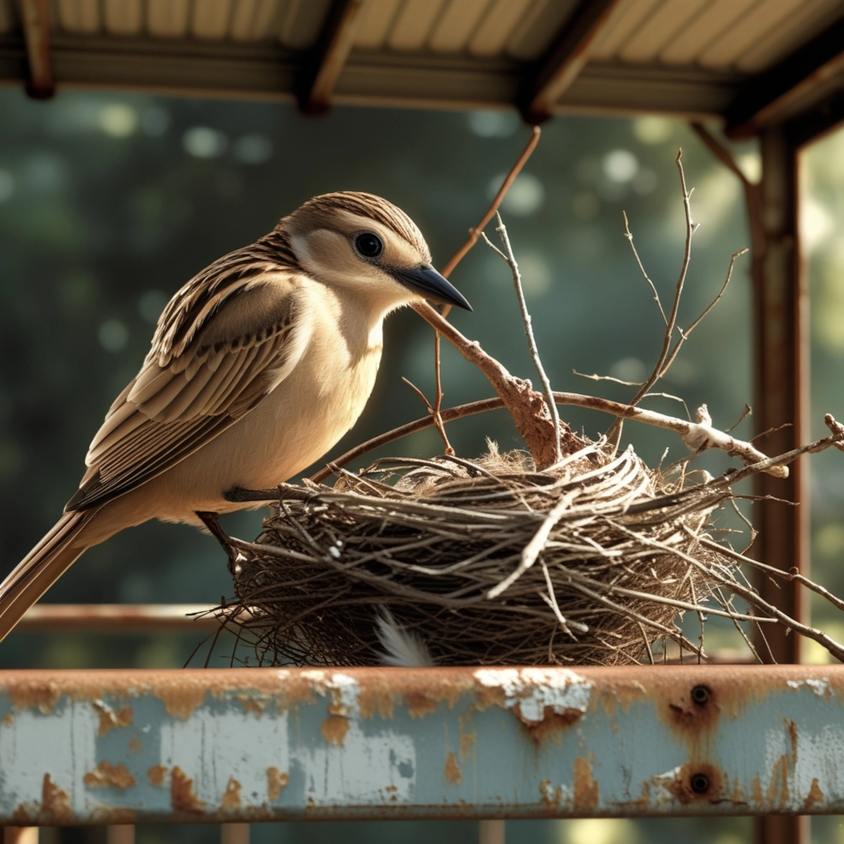 Étapes pour empêcher les oiseaux de nidifier