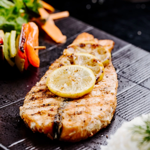 Saumon grillé
