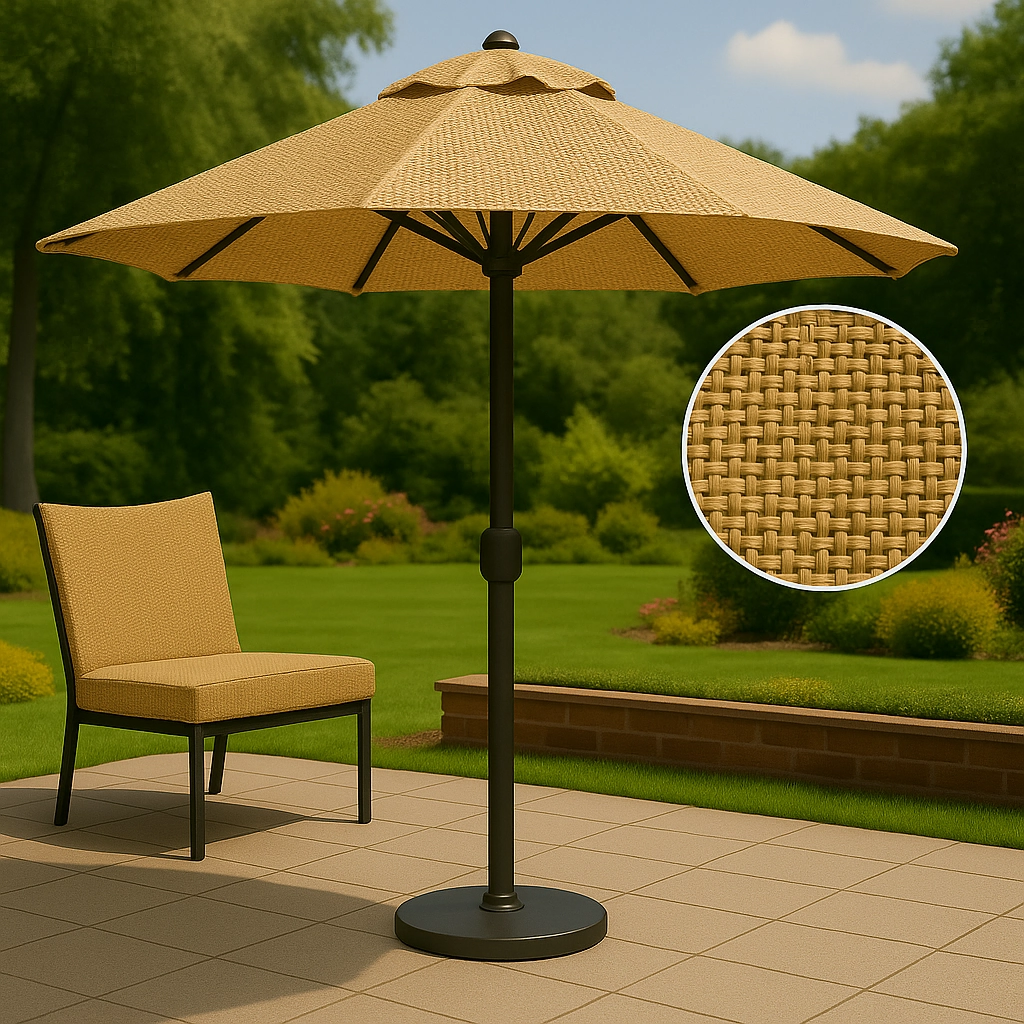 Rouleau de tissu polyéthylène avec une texture en grille, soulignant les capacités imperméables et bloquantes de UV.