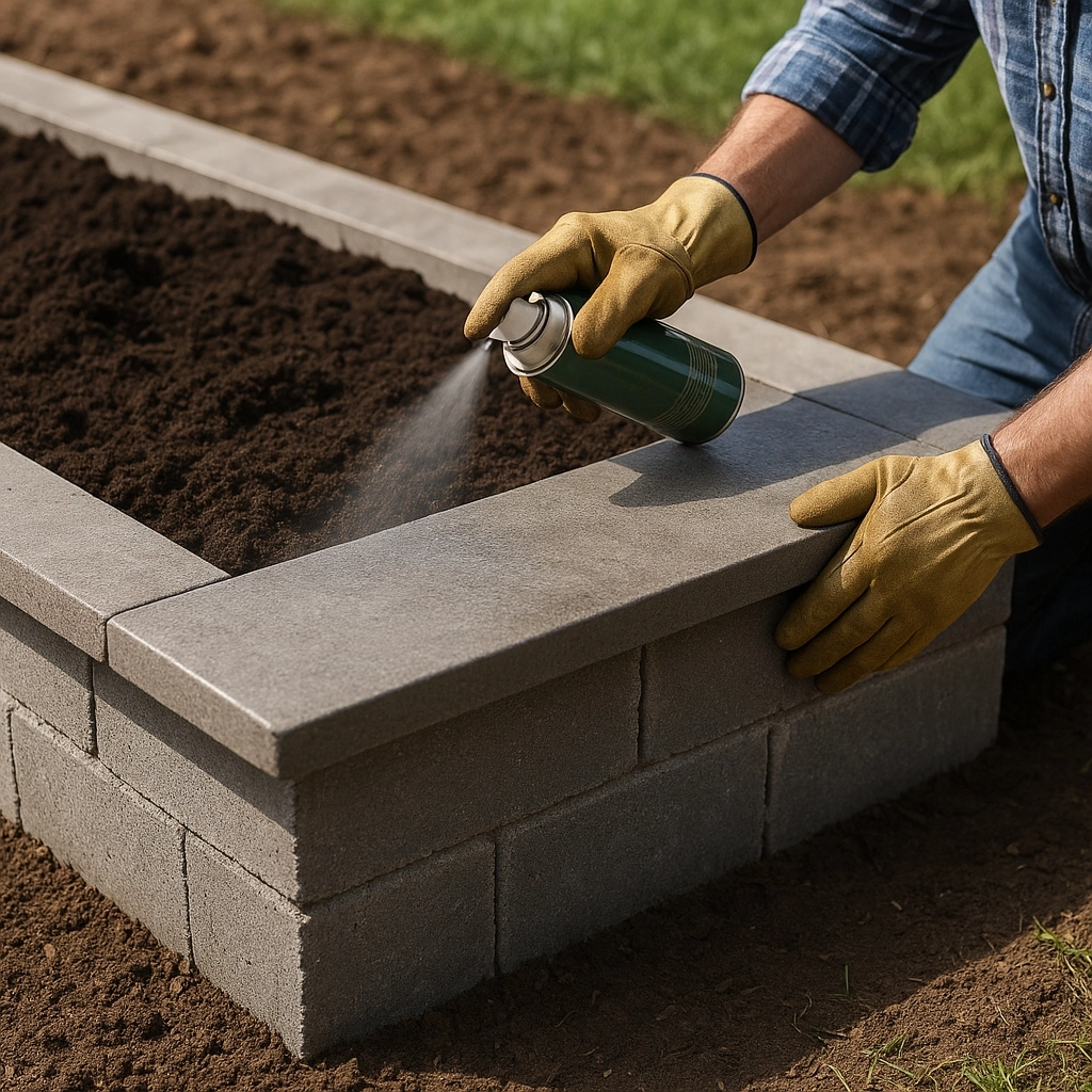 Ajouter la dernière couche et finir la jardinière