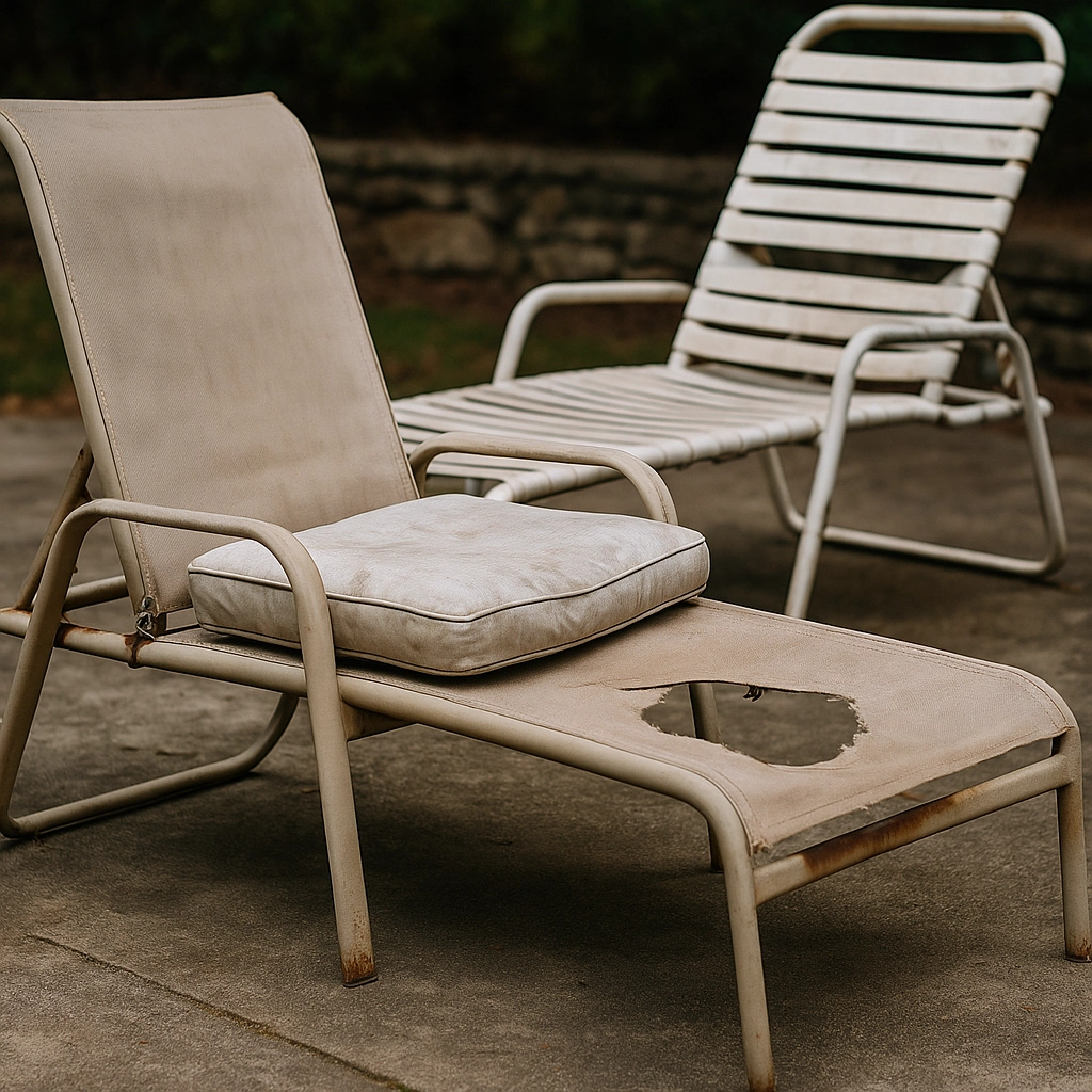 Omment réparer une chaise longue d'extérieur 