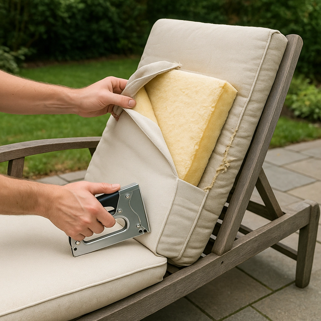 Réparation ou remplacement des coussins