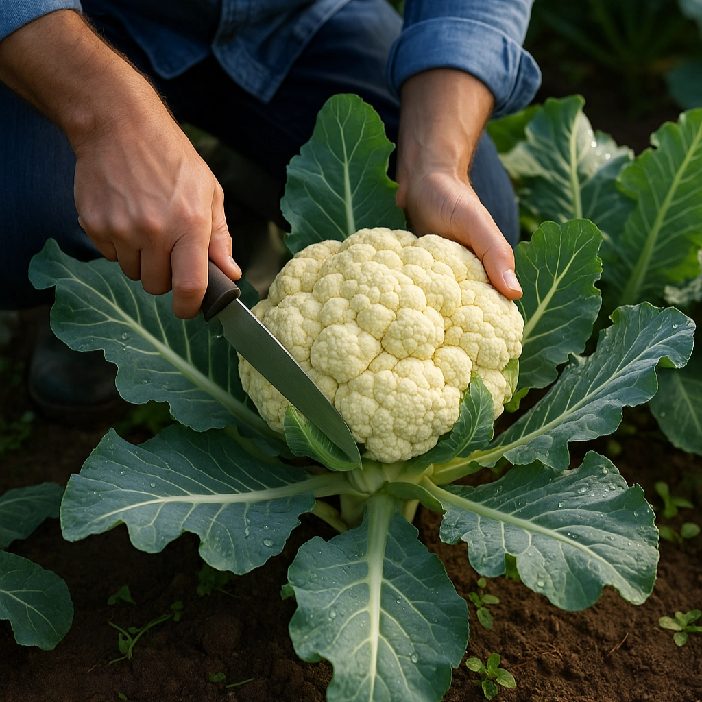 Récolte de votre chou-fleur