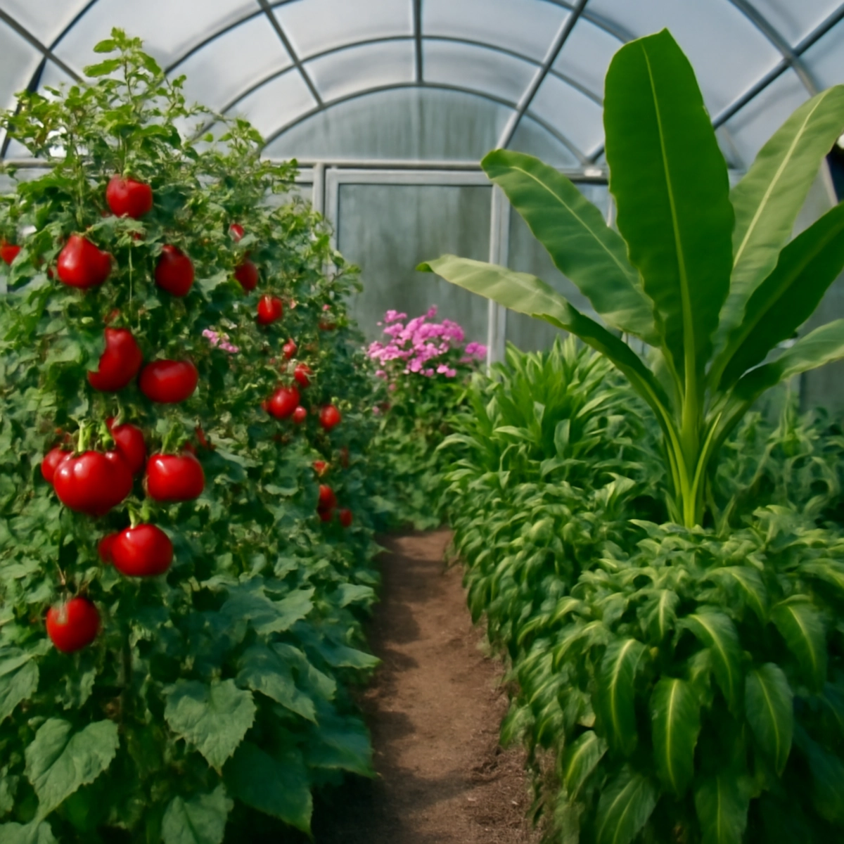 Serre piétonnable en tunnel Outsunny de 4,57 m x 2 m x 2 m