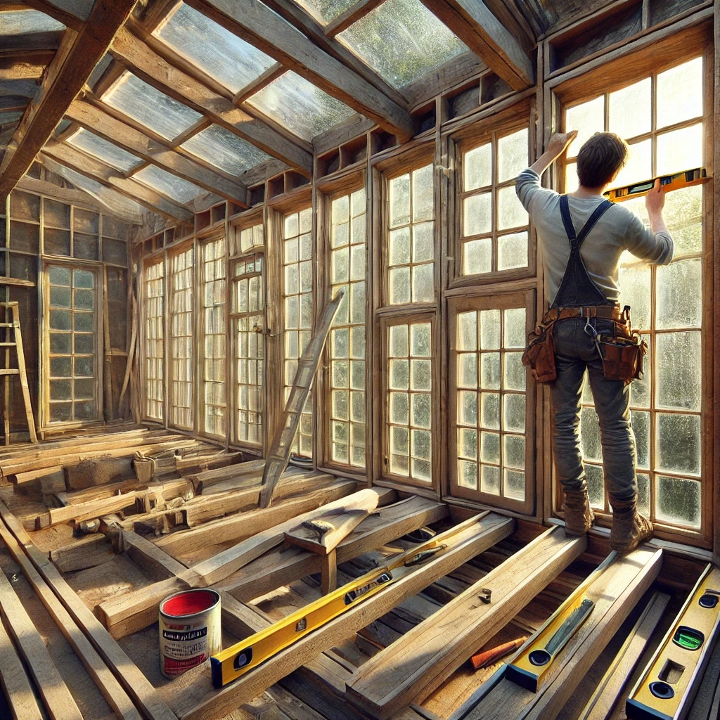 Installation des fenêtres