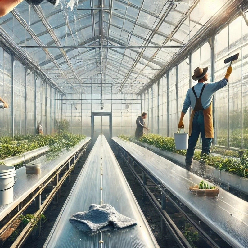 Entretien : garder votre serre propre et efficace