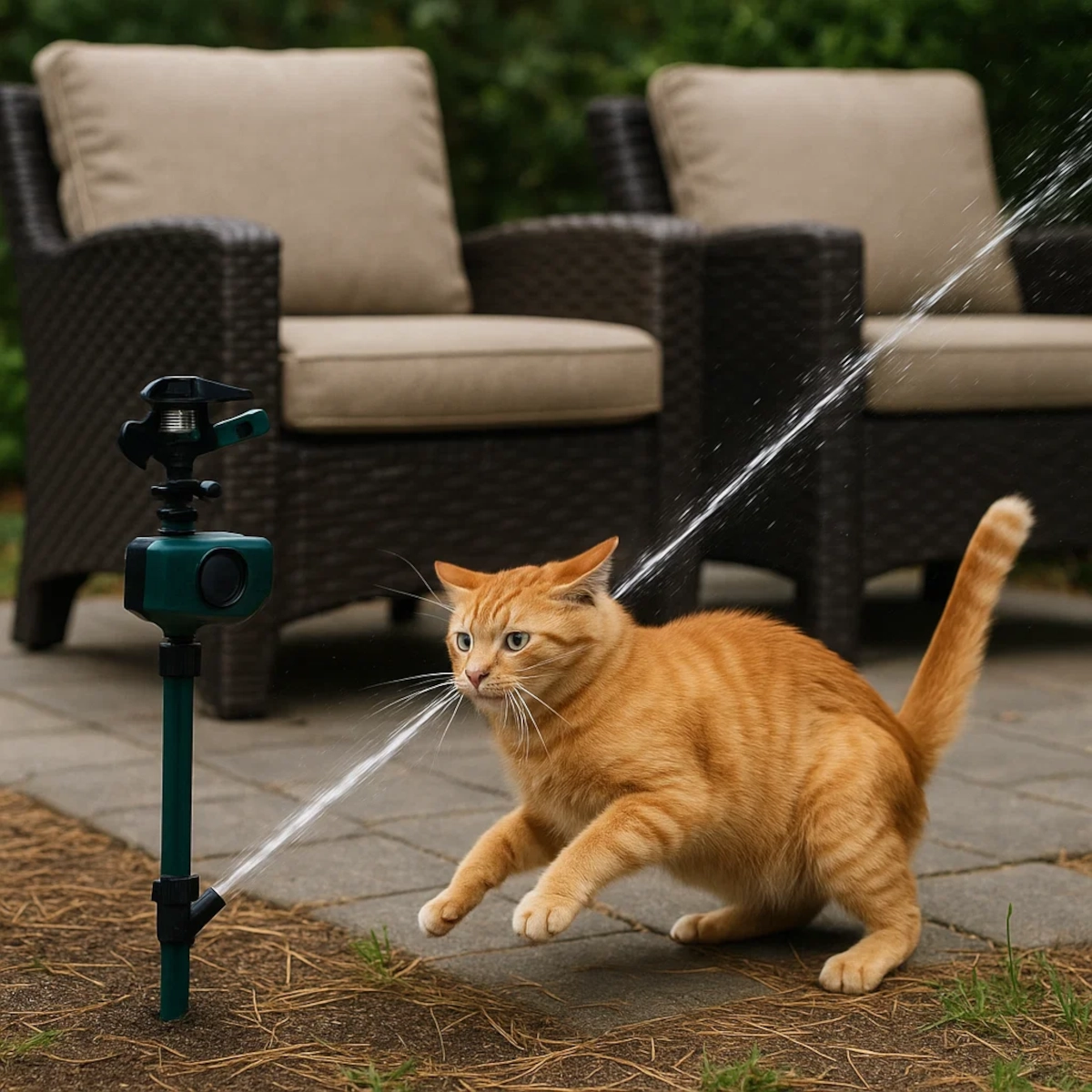 Housses de protection imperméables protégeant les meubles de patio contre les chats et les dégâts extérieurs