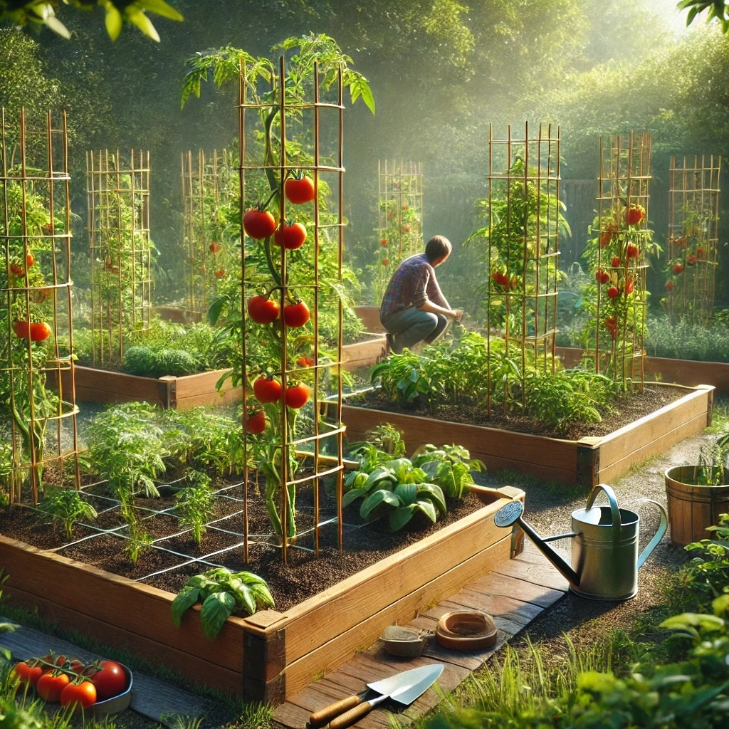 Paillage pour la rétention d’humidité et la lutte contre les mauvaises herbes