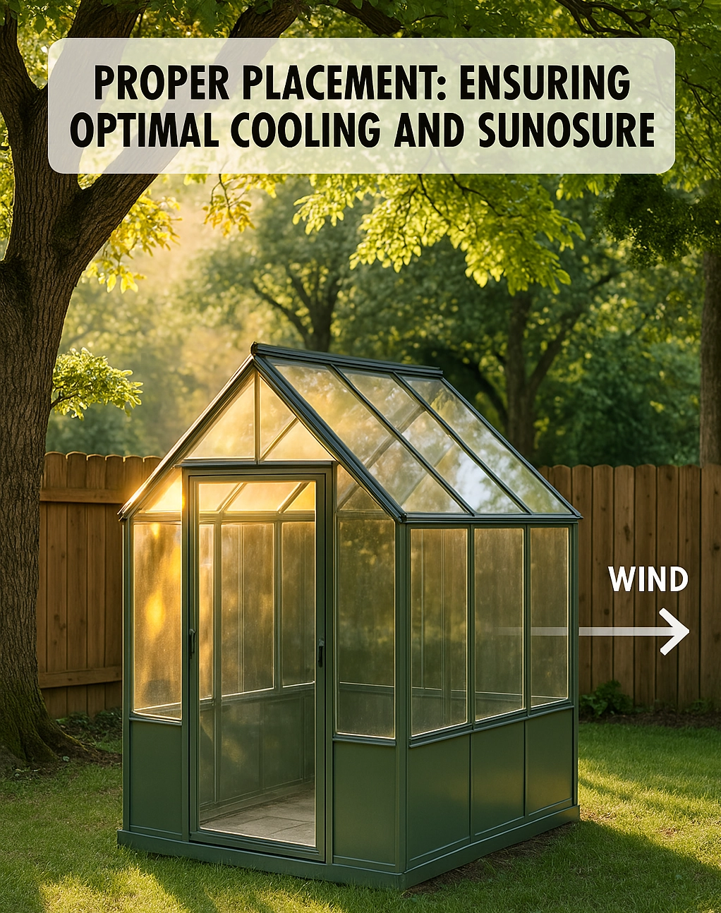 Emplacement approprié : garantir un refroidissement optimal et une exposition au soleil