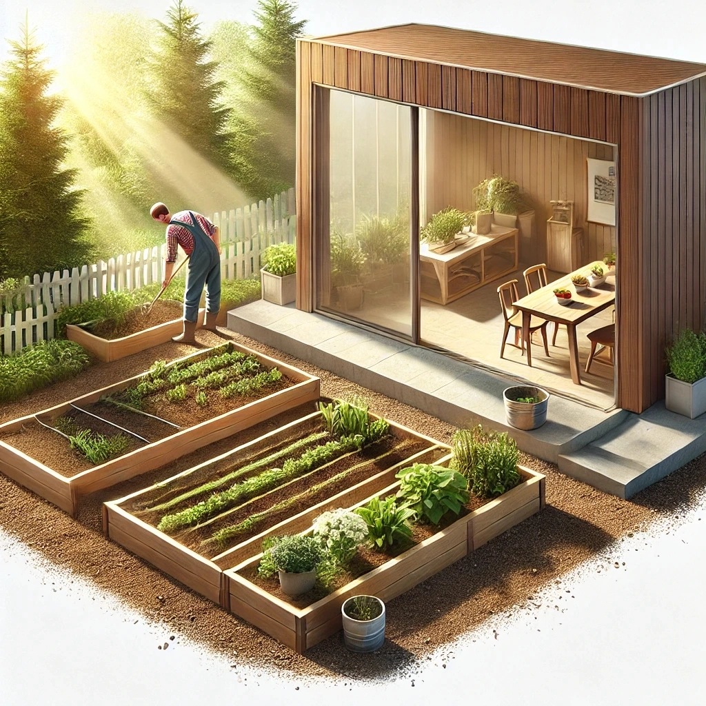 Comment superposer les couches d'une butte de jardin pour une meilleure croissance