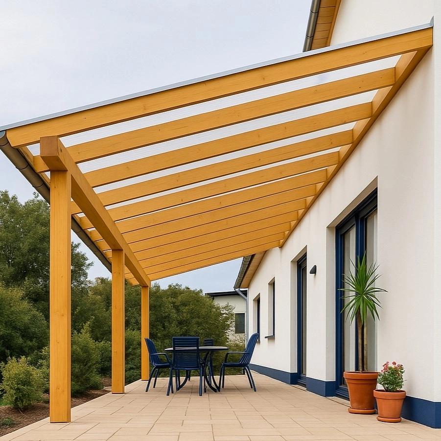 Toit à une seule pente (Skillion)