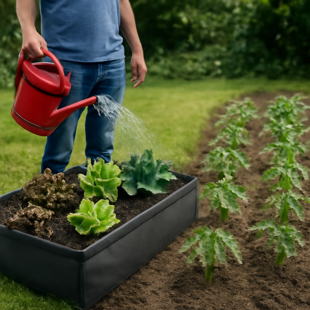 Besoins en arrosage : quelle méthode demande plus d'efforts