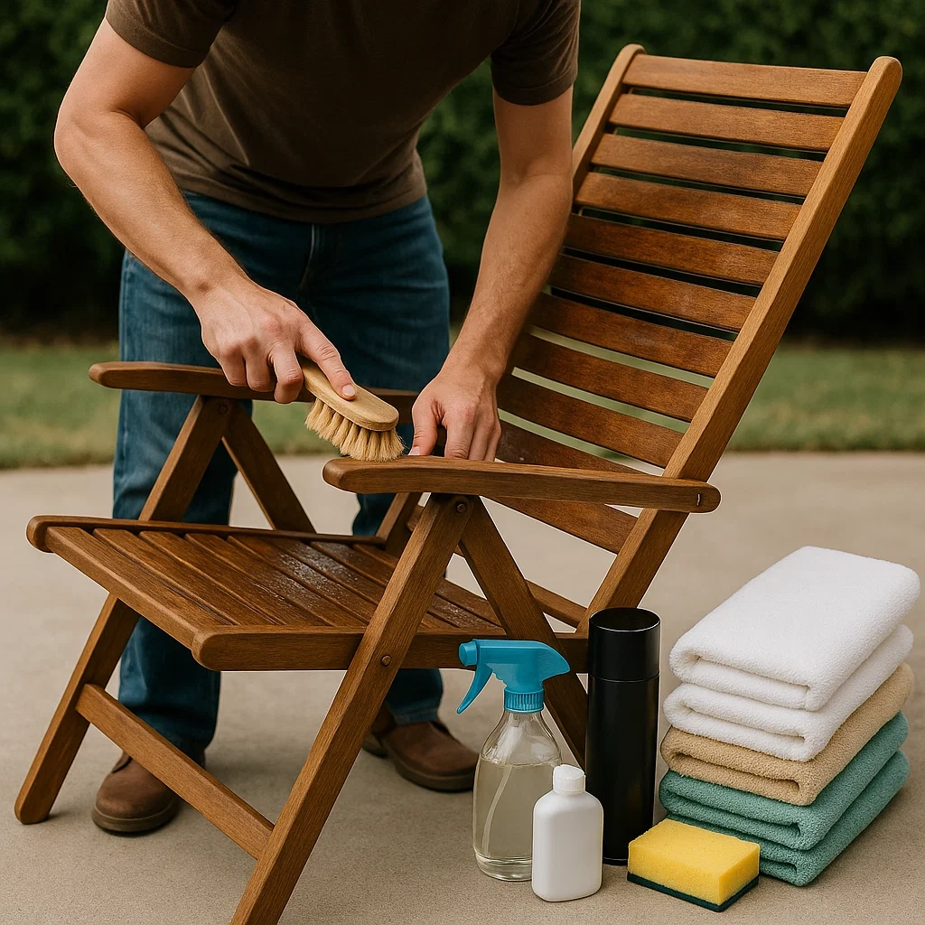 Chaises de jardin en bois fabriquées en teck et en pin, parfaites pour se détendre sur les patios.